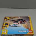 LEGO Creator 3 in 1 Flatbed Truck with Helicopter Toy, Transforms from Flatbed Truck Toy to Propeller Plane to Hot Rod and SUV Car Toys, Gift Idea for Boys and Girls Ages 7 Years Old and Up, 31146