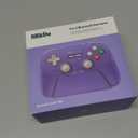 8Bitdo Pro 3 Bluetooth Controller with Swappable ABXY Buttons, TMR Joysticks, Hall Effect Triggers, Pro Back Buttons, Charging Dock, for Switch/Switch 2, Windows, Apple, SteamOS, Android - Purple