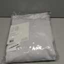 LEVOLOR Basics 100% Blackout Curtains for Bedroom or Living Room, Greyish White, 2-Panel Room Darkening Window Coverings, Thermal Insulated Noise Reducing Drapes with Grommets (42" Wide x 63" Long)