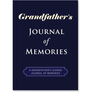 Grandpa Gifts, A Grandpa's Guided Journal to Share His Life Story, Grandpa's Legacy Memory Keepsake Book with Prompt, Sentimental Gifts for Grandfather Grandparents on Birthday, Father's Day