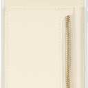 Case for iPhone 16/16 Plus/16 Pro/16 Pro Max, Finger Ring Holder Rear Flip Card Cover Leather Anti-Drop Phone Shell(Brown,16)