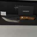 Chef Knife - Perfect Kitchen Knive. Japanese Knife for Cooking, Chopping. Japanese Style Knive for Home, Camping, BBQ. For Balance & Control