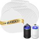 Flying Insect Traps Indoor for Fruit Flies, Moths, Fungus Gnats, Mosquitos Refill Pack of 20