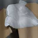 Amazon Basics Down Alternative Pillows for Stomach and Back Sleepers, Soft Density, Standard Size 26" x 20", White, 2-Pack