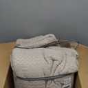 CozyTide Oversized Queen Bedspread(102"x118"),100% Cotton Waffle Khaki Lightweight Bedspreads & Coverlets Ultra Soft Farmhouse Oversized Queen Quilt Bedding Set for All Season