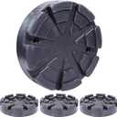 4 Pack Round Auto Lifting Pads, Rubber Car Lift Pads, Arm Pads Heavy Duty Car Auto Hoist Accessories fit for Auto Truck Hoist, Floor Jack Pad(125x28mm)
