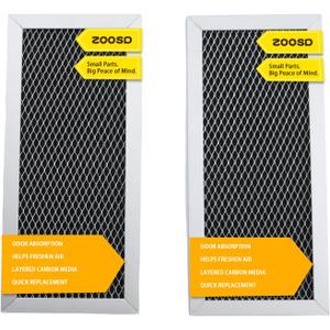 ME21M706BAG/AA ME21A706BQN/AA ME21K7010DS/AC ME21M706BAS/AA ME21R706BAT/AA Microwave Charcoal Filter Replacement for Samsung (2 Pack, Odor Air Purifier Filter)
