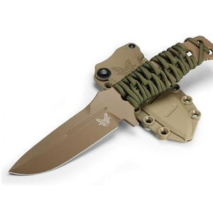 Benchmade - Adamas 375 Tactical Knife with Flat Earth Paracord Handle (375FE-1)