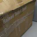 Raised Toilet Seat with Handles - Width & Height Adjustable Toilet Seat Risers for Seniors, Heavy Duty Handicap Toilet Riser, Fit Any Toilet, Up to 400lbs