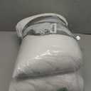 Utopia Bedding Throw Pillows (Pack of 2, White), 12 x 20 Inches Indoor Decorative Pillow Insert for Sofa, Bed and Couch