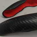 Ultrathin Sweat-Absorbing Cover Carbon Fiber Steering Wheel Cover Car Interior Accessories(Black)
