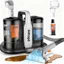 Ailltopd Portable Carpet & Upholstery Cleaner Machine, 15Kpa Strong Suction Couch Cleaner Machine, Spot Cleaner for Carpet, Car, Pets, Stairs, Sofa, Couch Cleaner Machine, Self-Cleaning & 2 Brush