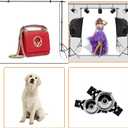 White Background for Photography, Photobooth Professional Photo Backdrop Curtains, Studio Portrait Video Teams Photo op Backdrop Solid Color Backdrops for Photography 6x9FT