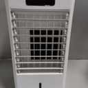 Portable Evaporative Air Cooler, Quiet Windowless Swamp Cooler with 4 Ice Packs, 2 Gallon Water Tank, Remote Control, 4 Modes & 3 Speeds, Oscillating Cooling Fan for Bedroom, Living Room and Office