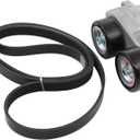 ApplianPar Belt Tensioner and Serpentine Belt for Honda Accord 2003-2012, Odyssey 2005-2010, Pilot 2005-2008, Ridgeline 2006-2011, Acura MDX 2003-2013, RL 2005-2012, TL 2004-2008, ZDX 2010-2013 V6