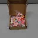 56Pcs Valentine's Day Miniature Figurines 56 Style Valentines Mini Small Resin Figurines with Love Heart Animals and Little Ducks for Valentines Party Gifts Dollhouse Fairy Garden Landscape Home Decor