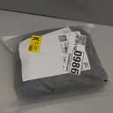 Hoedia Crossbody Sling Bag for Men Women, Shoulder Cross Body Bag EDC Back Pack with Reflective Strip and Multi-pocket (Black)