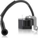 AUTOKAY FS38 FS55 Ignition Coil Fits for Stihl FS55 FS55C FC55 FS38 FS45 FS46 HL45 HS45 KM55 Re# 4140 Series 41404001308 4140 400 1308 4140-400-1305 4140-400-1308 ZF-IG-A00167