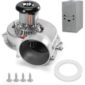 Kelmado A983 1014433 Furnace Draft Inducer Exhaust Vent Venter Blower Motor Compatible with Fasco 70582726, ICP/Intercity Products 1014529 119290-00 115V 60Hz 1.5A 3000RPM Ball Bearings Gasket