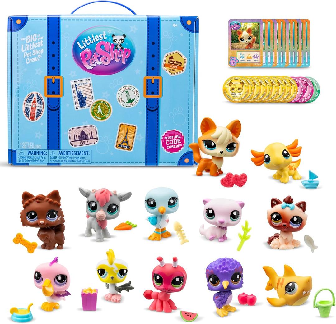 Littlest Pet Shop - Traveling Adventure Collector Set - LPS Gen 7, Authentic Mystery Figures, Surprise Collectible Kidult Toy, Girls, Boys, Kids, Tweens Ages 4+ Littlest Pet Shop - Traveling Adventure Collector Set - LPS Gen 7, Authentic Mystery Figures, Surprise Collectible Kidult Toy, Girls, Boys, Kids, Tweens Ages 4+
