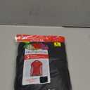 Fruit of the Loom Men's Crew Tee Undershirts, Moisture Wicking & Tag Free, (Large, Black - 3 Pack)