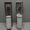 Wall Sconce Candle Holder Metal Wall Decorations for Living Room, Bathroom, Dining Room, Set of 2