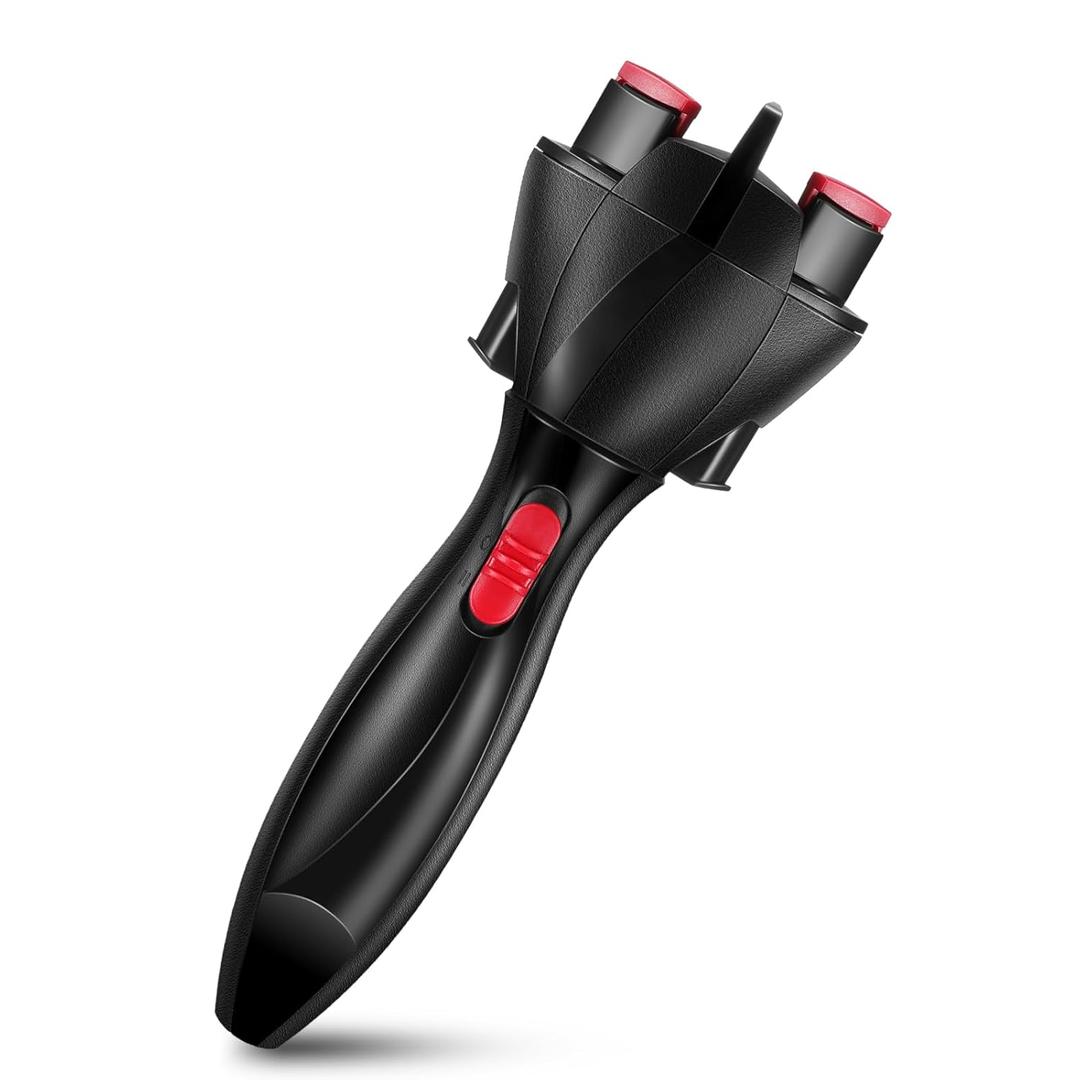 Gisafai Automatic Hair Braider and Twister - Electric Auto Braiding and Styling Tool, French Dreadlock Braid Maker for Women's and Girls' Hairstyles (Battery Operated)