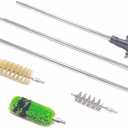 12GA Gun Cleaning Kit Set Nylon Stainless Steel Cotton Mop Brush Swab Tools Supplies for 12 Gauge Cleaning
