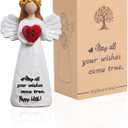 60th Birthday Gifts for Women - Elegant Resin Keepsake Sculpture for 60 Year Old Woman, Best Happy 60th Birthday Decorations & Milestone Celebration Present