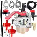 Squall-2100 Carburetor for Troy-Bilt Squall-2100 Squall-210 Squall-210e 31a-2m5e711 Snow Blower Part 751-12098 951-14093 951-12098 Cub Cadet Troy Bilt 265-JU 265-JU-11 HY-165J A135 HY-170JA