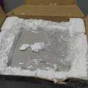 Angel Garden Statue Outdoor Decor, Cemetery Vase with LED, Family Garden Memorial Statue, Crying Angel (White) with Solar Lights