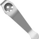 Titanium Deep Carry Pocket Clip for Spyderco Para 3, Paramilitary 2 and More Models Knives, Premium Custom-made Pocket Clip with 3 Pieces Screws, Stone Wash