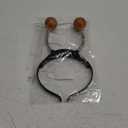 Sixexey Light Up Alien Headband LED Martian Hair Band Antenna Hair Accessories for Women (Blue, One Size, Pack of 1)