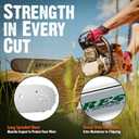 FORESTER 20" Replacement Chainsaw Bar & Chain Combo - 20in Length, 3/8 Pitch, .050 Gauge, D025 Mount, 72 Drive Link - Replacement Chain Saw Parts Kit For Stihl