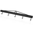 Chain Link Fabric Fence Stretcher,5-Thicken Hook Bar,31.5 Inch Woven Wire Stretcher,Fence Stretcher Tool,Steel,Black