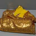 KUKUSOUL 12''x18FT Reception Background Wedding Arch Drapes Gold Sequin Wedding Arch Draping Fabric Drapery for Ceremony Reception Swag and Backdrop Decorations 2 Panel KULWMDJ007