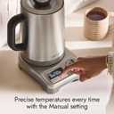 Lotus Kettle, 1.5 L Electric Tea Kettle, The Purist, 1500 Watts, Stainless Steel, Professional Series, LTSKT500