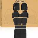 OEDRO Floor Mats & Cargo Liner Fit for 2023-2025 2026 Honda CR-V (Include Hybrid), Honda CRV Accessories TPE All-Weather Custom Fit Trunk Mats Backrest Mats Floor Mats (Upper Position), Black