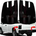 1 Pair of Tail Lights Replacement for 2009-2018 R-A-M 1500 2010-2018 R-A-M 2500/3500 Rear Brake Lamps 55277415AF, CH2818124, 55277414AF, CH2819124