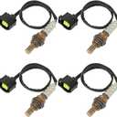 4PCS O2 Oxygen Sensor 2 Upstream &2 Downstream 2011-2013 for Chrysler 300 3.6L,2012-2015 for Jeep Grand Cherokee 5.7L,2003 for Jeep Wrangler SG1849,234-4587,234-4593,234-4260,234-4718
