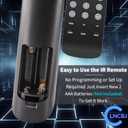 New RMT-JR01 Remote Control Compatible with JVC TV EM37T EM39FT EM39T EM55FT JLC42BC3000 JLE47BC3500