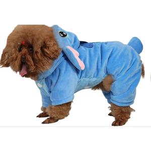 Pet Costume Dog Hoodies Pet Xmas Pajamas Outfit, Pet Coat for Small Medium Large Dogs Cats Winter Cartoon Coat for Party Halloween Christmas, Small