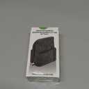 LIZAAL 2-Pack Wrapping Paper Cutter with Wheels | Straight Line Gift Wrap Cutter for Birthday and Christmas, Fits Various Rolls and Papers, Includes 2 Replaceable Blades (Pure Black)