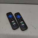 (Pack of 2) Replacement-Remote-Control for Roku-TV,Compatible for TCL Roku/Hisense Roku/Onn Roku/Philips Roku Smart TVs(Not for Roku Stick and Box)