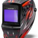 StartPro Auto Darkening Welding Helmet, Large Viewing, True Color, Wide Shade Range DIN 4/5-9/9-13, 4 Arc Sensors, TIG, STIK, MIG, CUT, SAW, Flux cored, Plasma, Grinding mode
