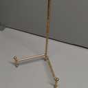 Red Co. Decorative Tripod Plate Stand and Art Holder Easel in Gold Finish - 14" h