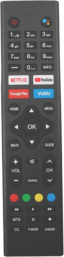 WINFLIKE 8142026670099K Replacement Voice Remote Control fit for Sceptre Android TV UMC and SRC Series A322BV-SRC A328BV-SRC A515CV-UMC A550CV-UMC A518CV-UMC A558CV-UMC A650CV-UMC WINFLIKE 8142026670099K Replacement Voice Remote Control fit for Sceptre Android TV UMC and SRC Series A322BV-SRC A328BV-SRC A515CV-UMC A550CV-UMC A518CV-UMC A558CV-UMC A650CV-UMC