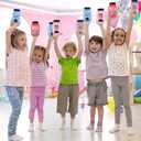 Tinlade 36 Pcs Valentine's Mason Jar Cards Bags Valentine Greeting Card Resealable Bags with Zipper Valentines Exchange for Kids Boys Girls School Class Classroom Party Favors Gifts (Diverse Style)