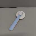 Dog & Cat Brush, Self Cleaning Slicker Brush for Pets, Upgraded Dog Brush for Shedding Massaging and Grooming, Removes Loose Undercoat & Portable Comb for Long Short Haired Dogs (Blue)