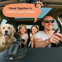 Front Seat Dog Cover for Car, Truck & SUV - Waterproof, Non-Slip Pet Car Seat Cover for Dogs - Durable, Easy to Install & Clean, Front Passenger Seat Protector for Pets & Vehicles (Orange)